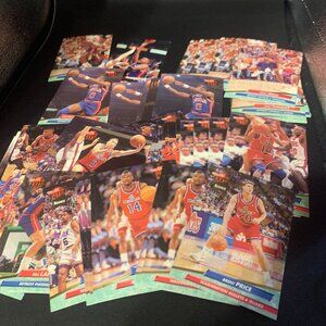 66ct 1992-1993 Ultra Fleer Detroit Pistons Basketball Trading Cards NRMT